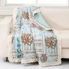 Key West Quilted Throw Blanket, SEAFOAM, hi-res image number null