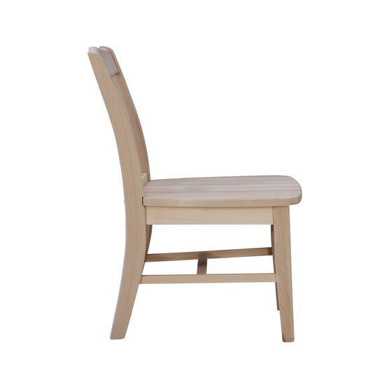 Bramwell Dining Chair Unfinished Set of 2, , alternate image number null
