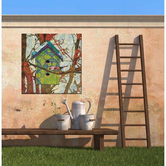 Birdie's Home Outdoor Wall Art, , on-hover image number null