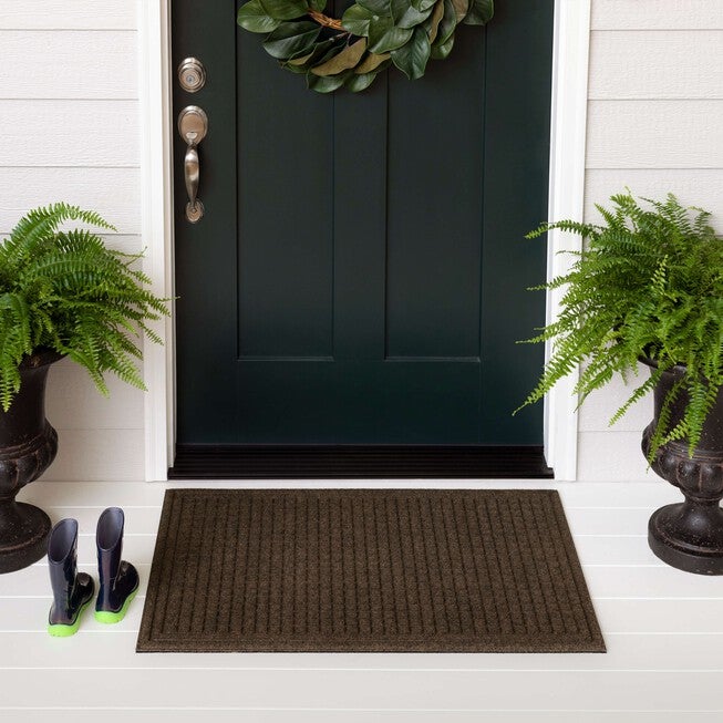 Waffle Grid Impression Door Mat, , alternate image number 6