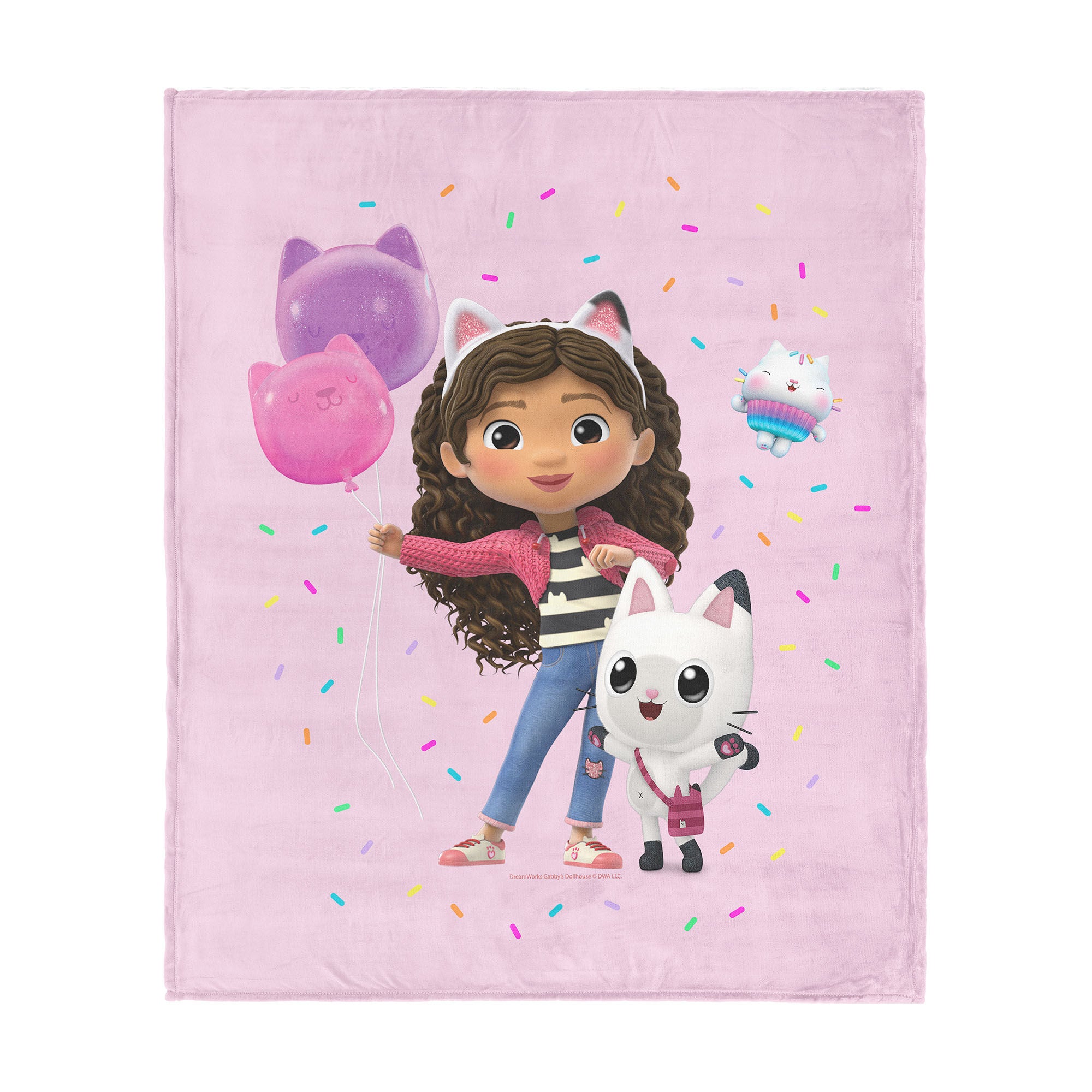 Universal Gabby's Dollhouse Silk Touch Throw Blanket 40x50 inches