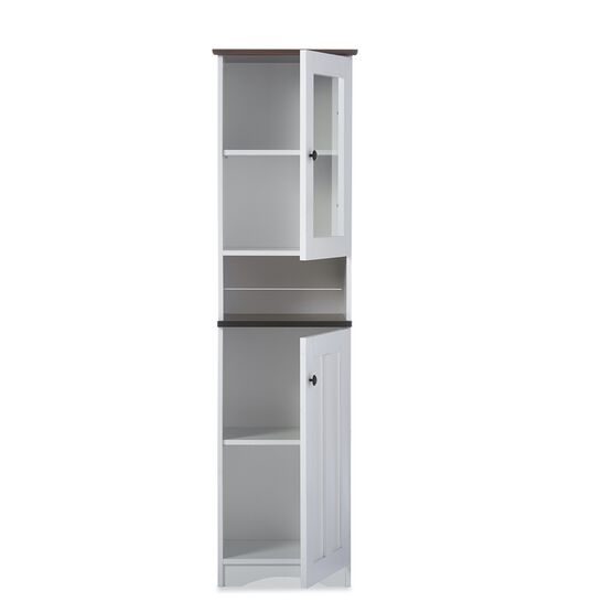 Lauren Two-Tone Buffet And Hutch Kitchen Cabinet Furniture, , alternate image number null
