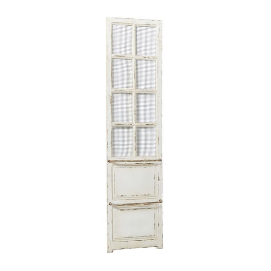 Cream Farmhouse Abstract Wood Wall Décor, , alternate image number null