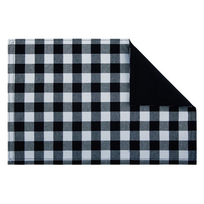 Buffalo Check Reversible Placemat - Set of Four, , alternate image number null