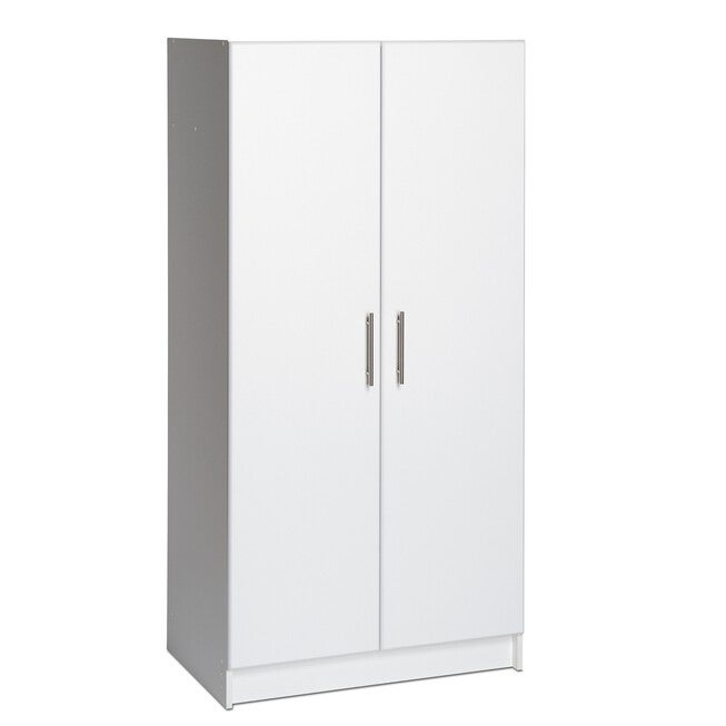 Elite 32 inches Storage Cabinet, White, WHITE, hi-res image number null