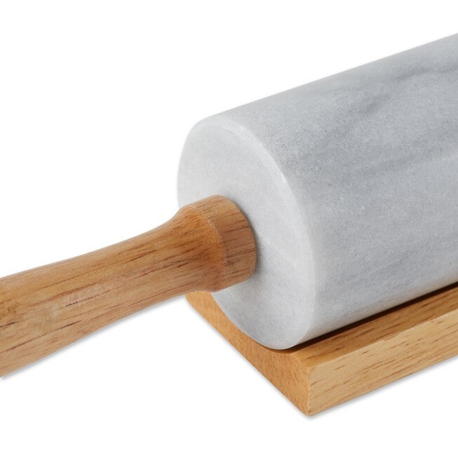 White Marble Rolling Pin, , alternate image number null