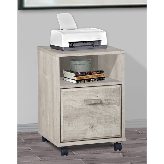 Saint Birch Elma File Cabinet In Washed Gray Finish File Cabinet, , on-hover image number null