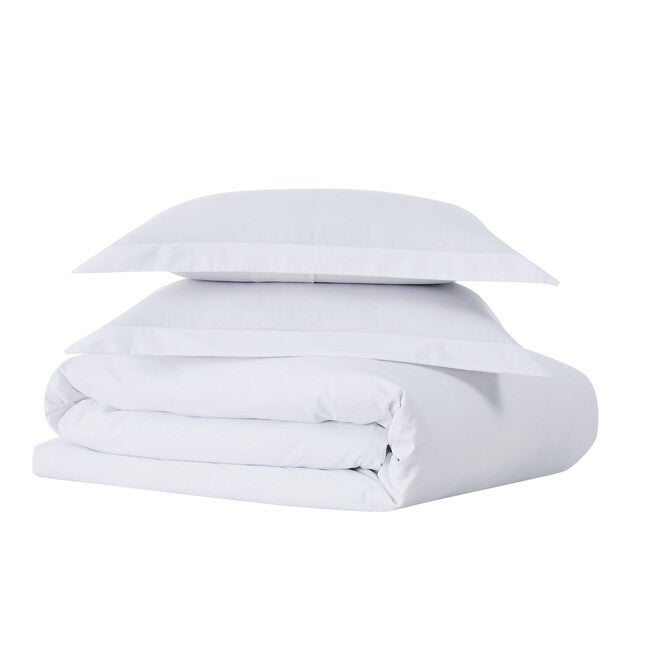 Solid Percale Blush 3 Piece Duvet Set, , alternate image number null