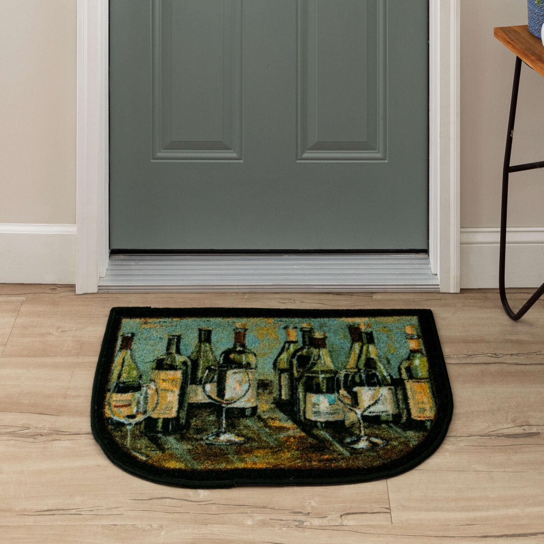 Wine Pairs Multi Kitchen Rug, , alternate image number 6