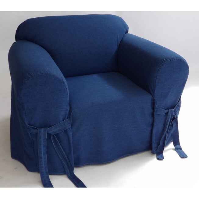 Heavy Denim 1-Pc. Slipcover , , on-hover image number 1