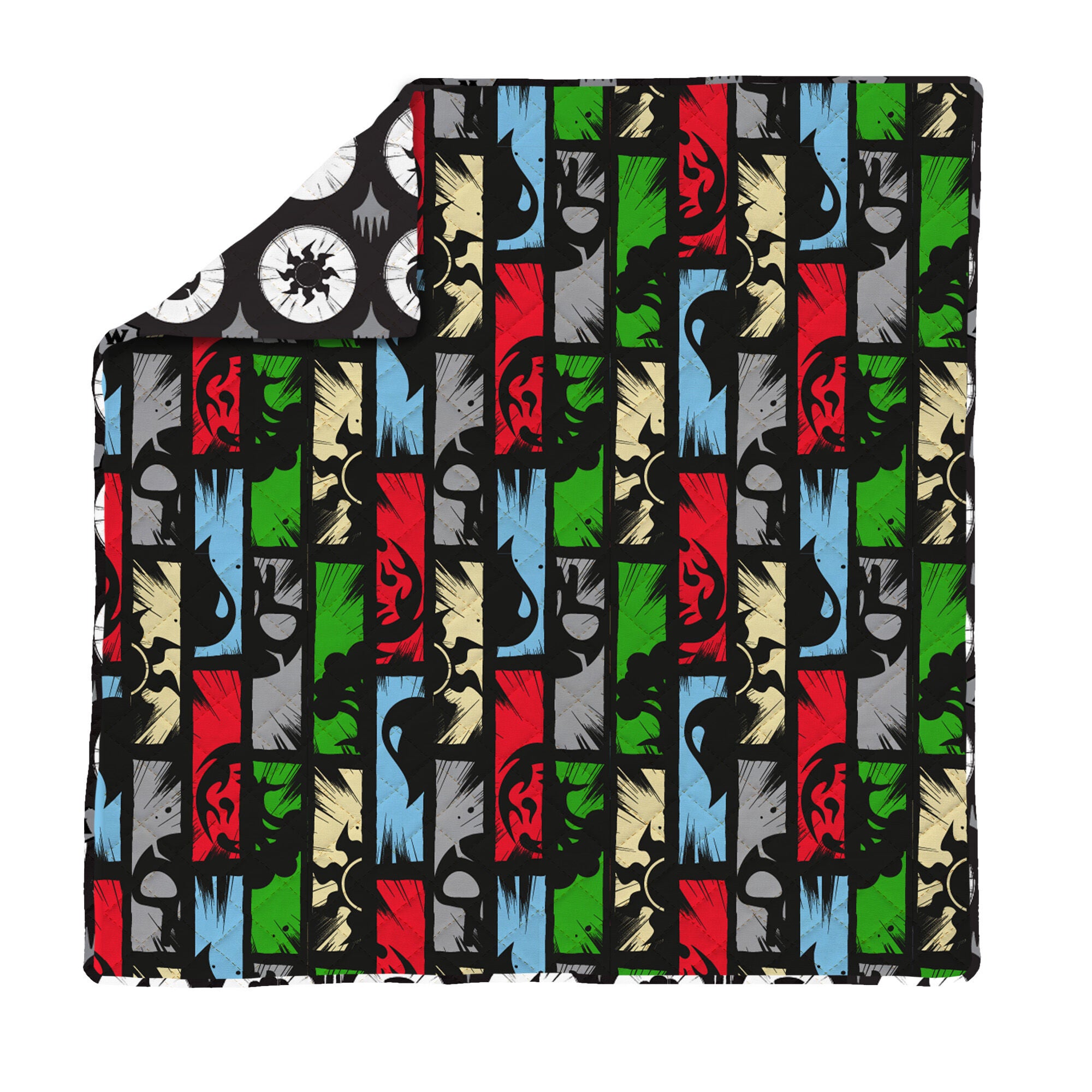 Magic The Gathering Animated Magic Full/Queen Quilted Blanket 90x90 inches, MAGIC, hi-res image number 0