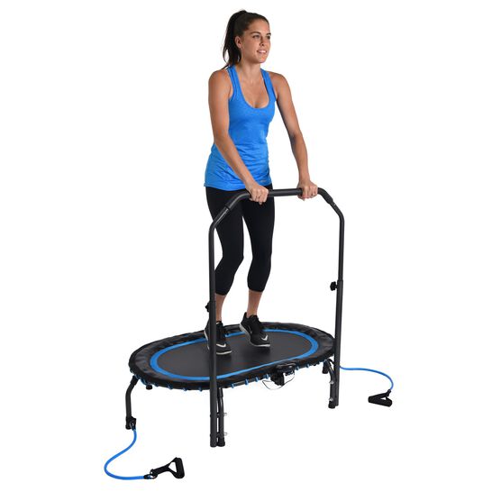 Stamina InTone Oval Fitness Trampoline w/DVD, , on-hover image number null