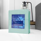 SensorPEDIC Ice Cool 400 Thread Count Cotton-Rich Surf Spray Blue Sheet Se, , on-hover image number null