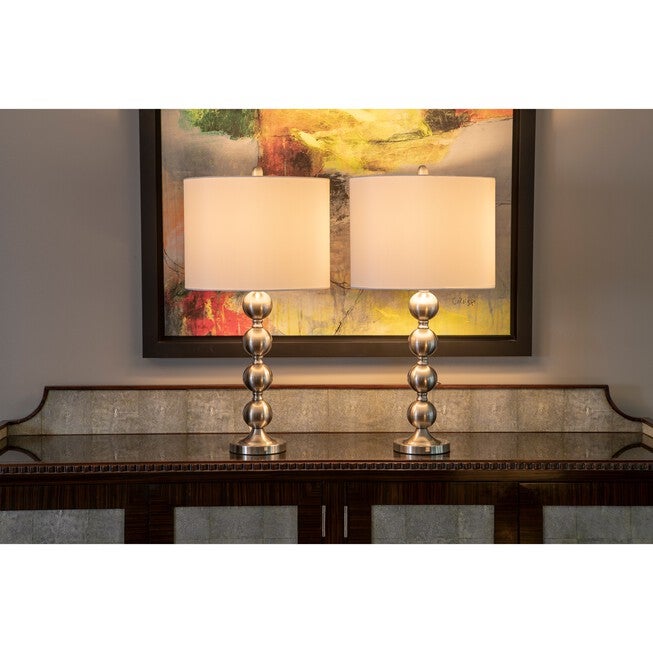 BS Stacked Ball 2-Pack Table Lamps, , alternate image number null