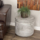 Grey Fiber Clay Industrial Stool, , alternate image number null
