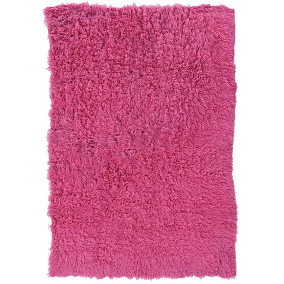 Flokati Fushcia Rug, FUSCHIA, hi-res image number null