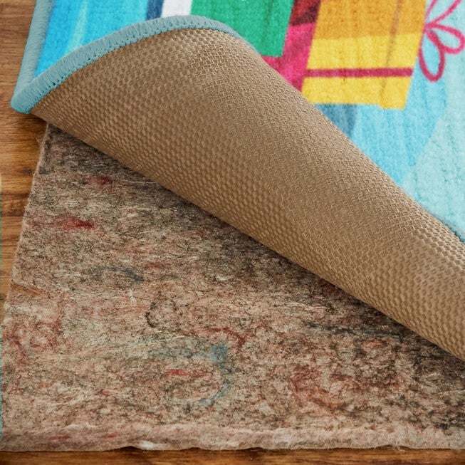 Paddleboard Santa Multi Kitchen Rug, , alternate image number null