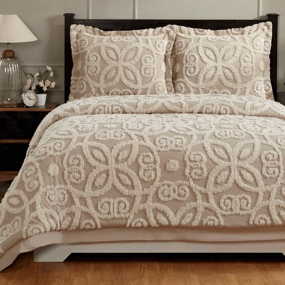 Eden Comforter Set Collection, LINEN IVORY, hi-res image number null