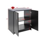 Elite 32" Base Cabinet, Black, , alternate image number null