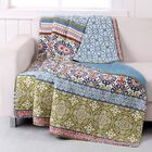 Shangri-La Quilted Throw Blanket, MULTI, hi-res image number null