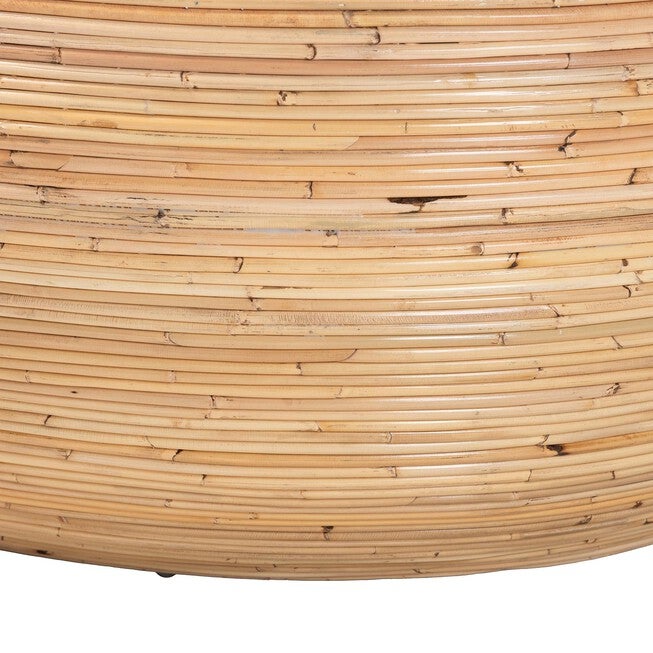 Tokyo Laminated Natural Rattan Coffee Table, NATURAL BROWN, alternate image number null