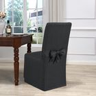 Kathy Ireland Garden Retreat Dining Room Chair Covers, CHARCOAL, hi-res image number null