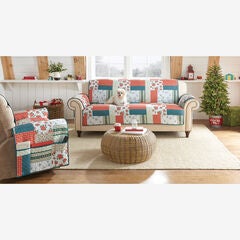 Printed Faux Patchwork Protectors Collection, 