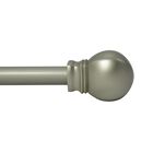 28"-48" Rod set with Ball Finial, PEWTER, hi-res image number null