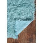 Flokati Pastel Blue Rug, , on-hover image number null