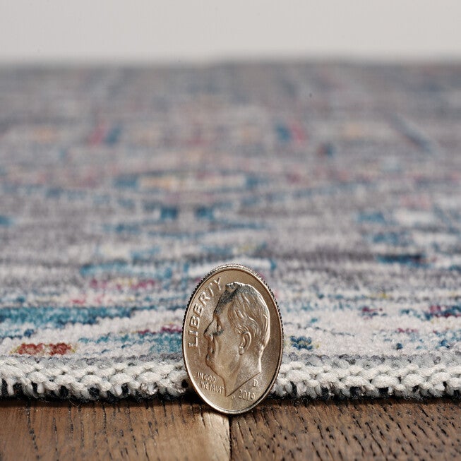Washable Barron Grey/Green Rug, , alternate image number null