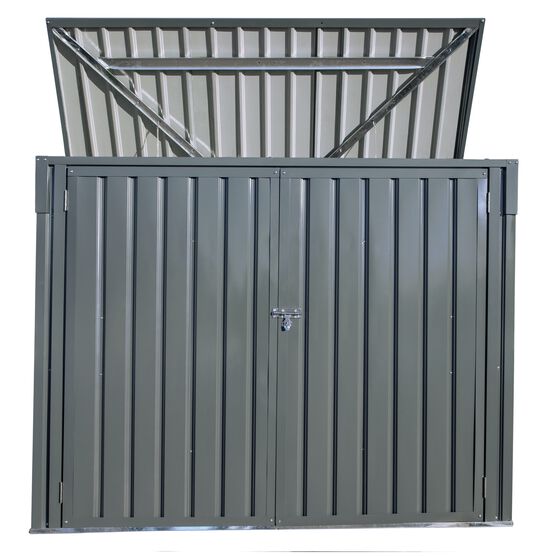 Arrow Storboss, 6x3, Charcoal Horizontal Shed, CHARCOAL, hi-res image number null