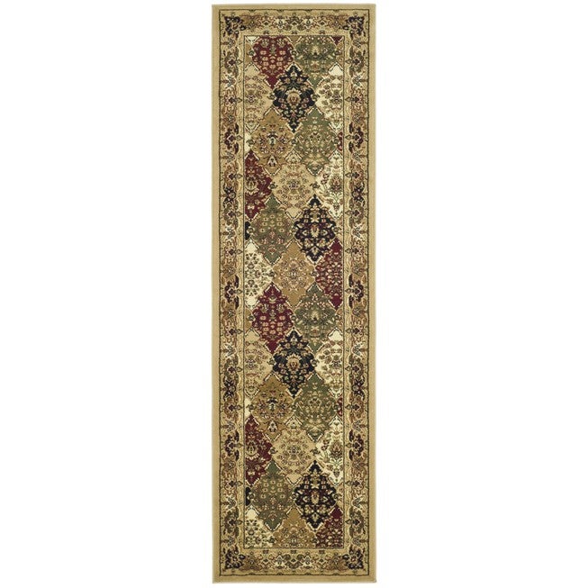 Lyndhurst 221 Multi / Beige 2'-3 inches X 8' Runner Rug, MULTI BEIGE, hi-res image number null