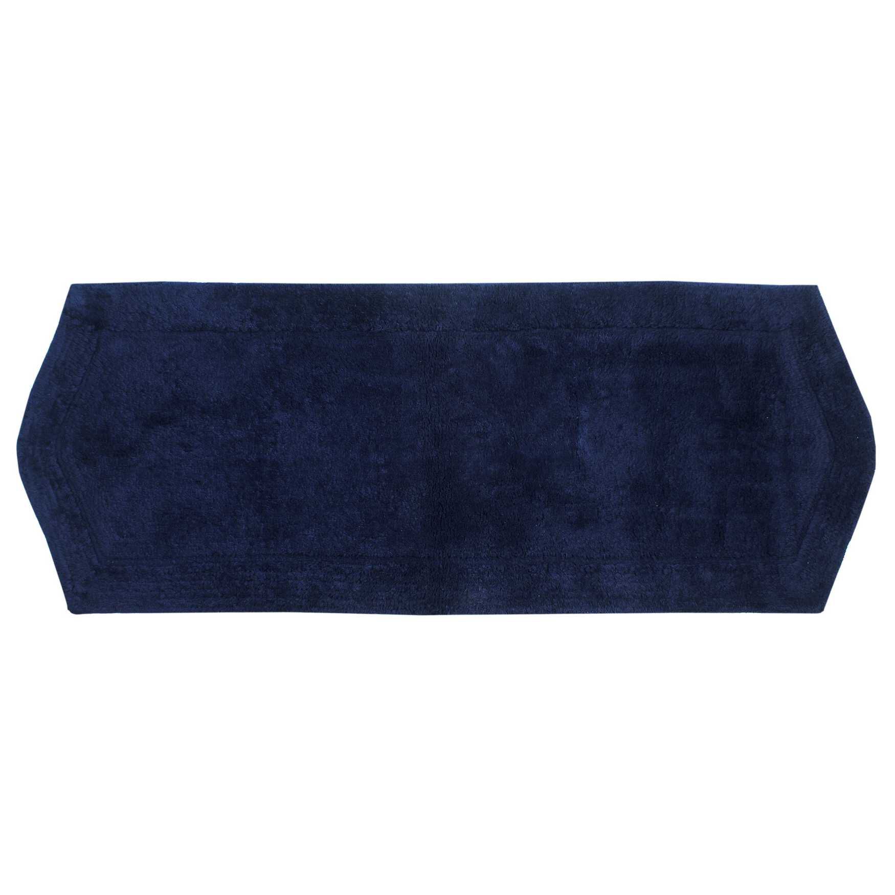 Waterford Bath Rug Collection, NAVY, hi-res image number 0