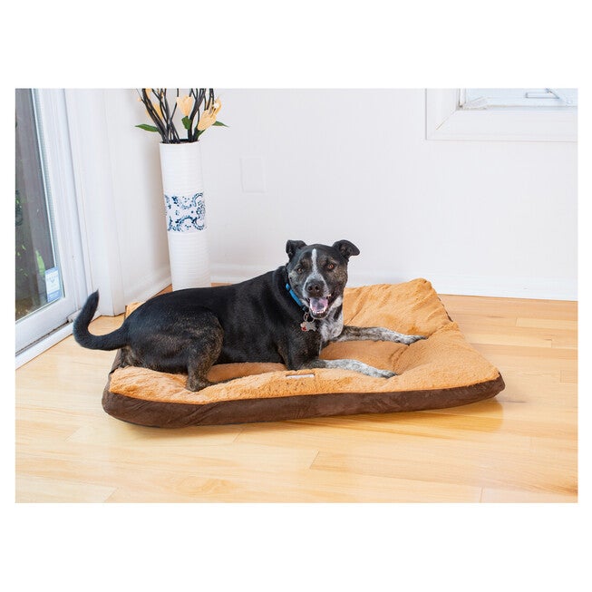 Large Pet Dog Bed Mat With Poly Fill Cushion, , alternate image number 2