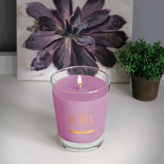 Large Veriglass Lavender Vanilla Jar Candle, , on-hover image number null