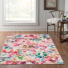 Washable Julian Raspberry/Ivory Rug, , alternate image number null