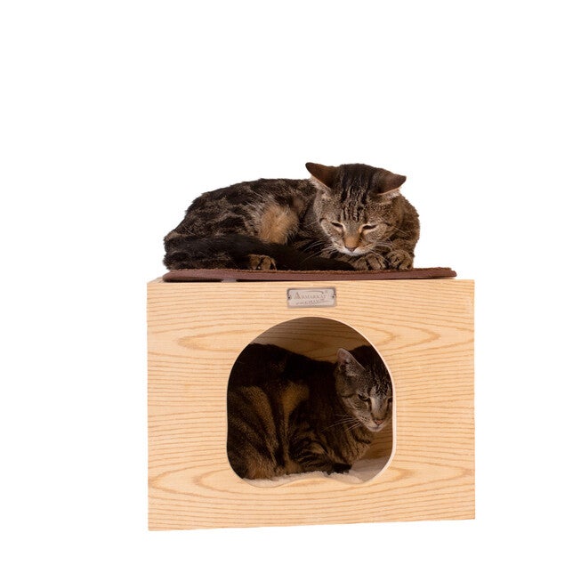 Real Wood Wall Series Cat Tree With Condo, Perch And Step Up, , alternate image number null