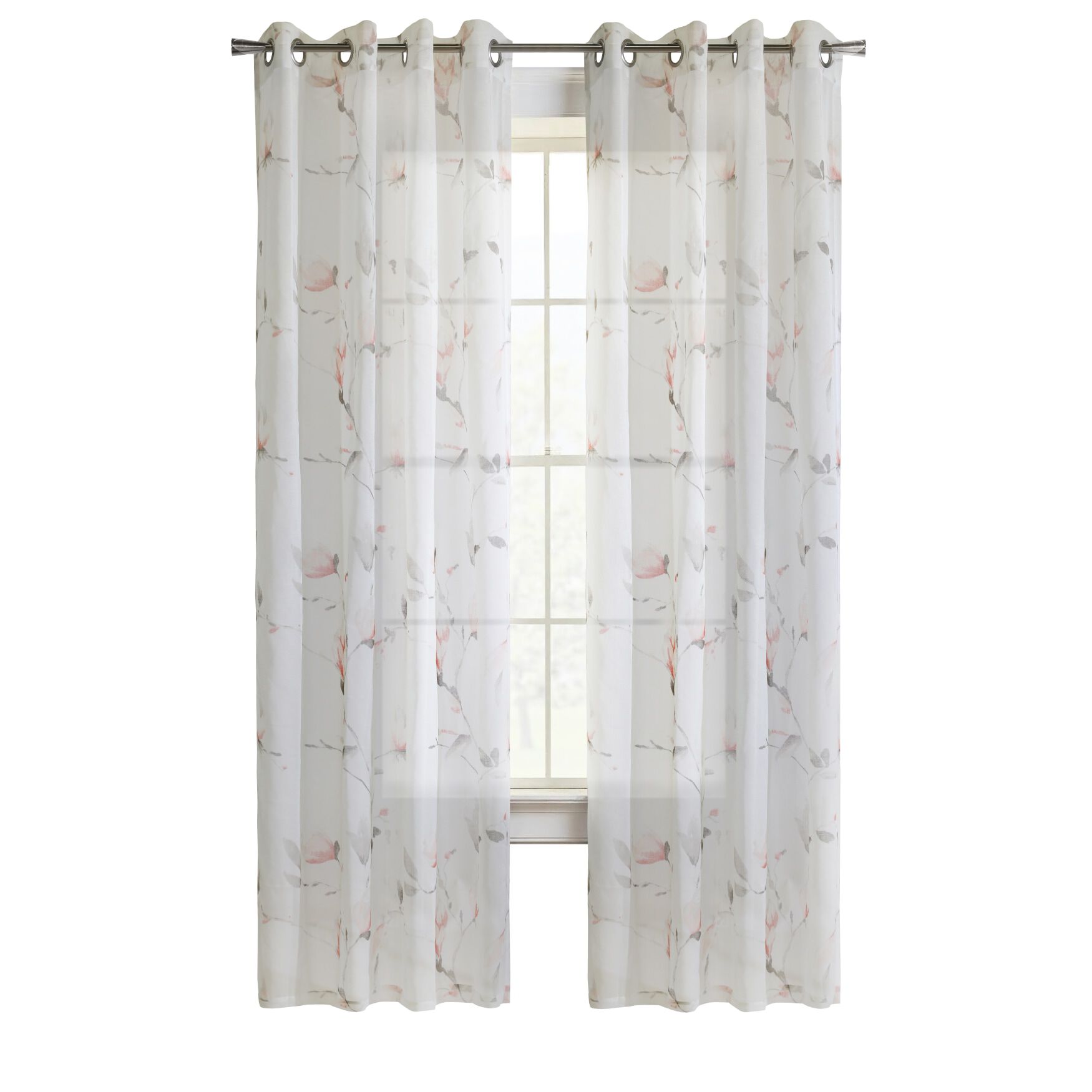 Habitat Symphony Indoor Single Grommet Curtain Panel, , alternate image number 4