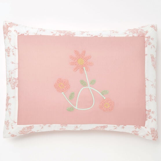 Emma Embroidered Sham, Emma Embroidered Sham,