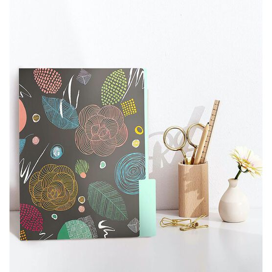 Abstract File Folders - 12 Folders, O, hi-res image number null