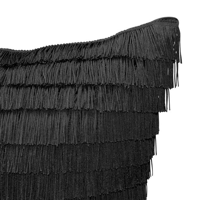 Edie@Home Gatsby Fringe Decorative Pillow Dec Pillow, , alternate image number 20