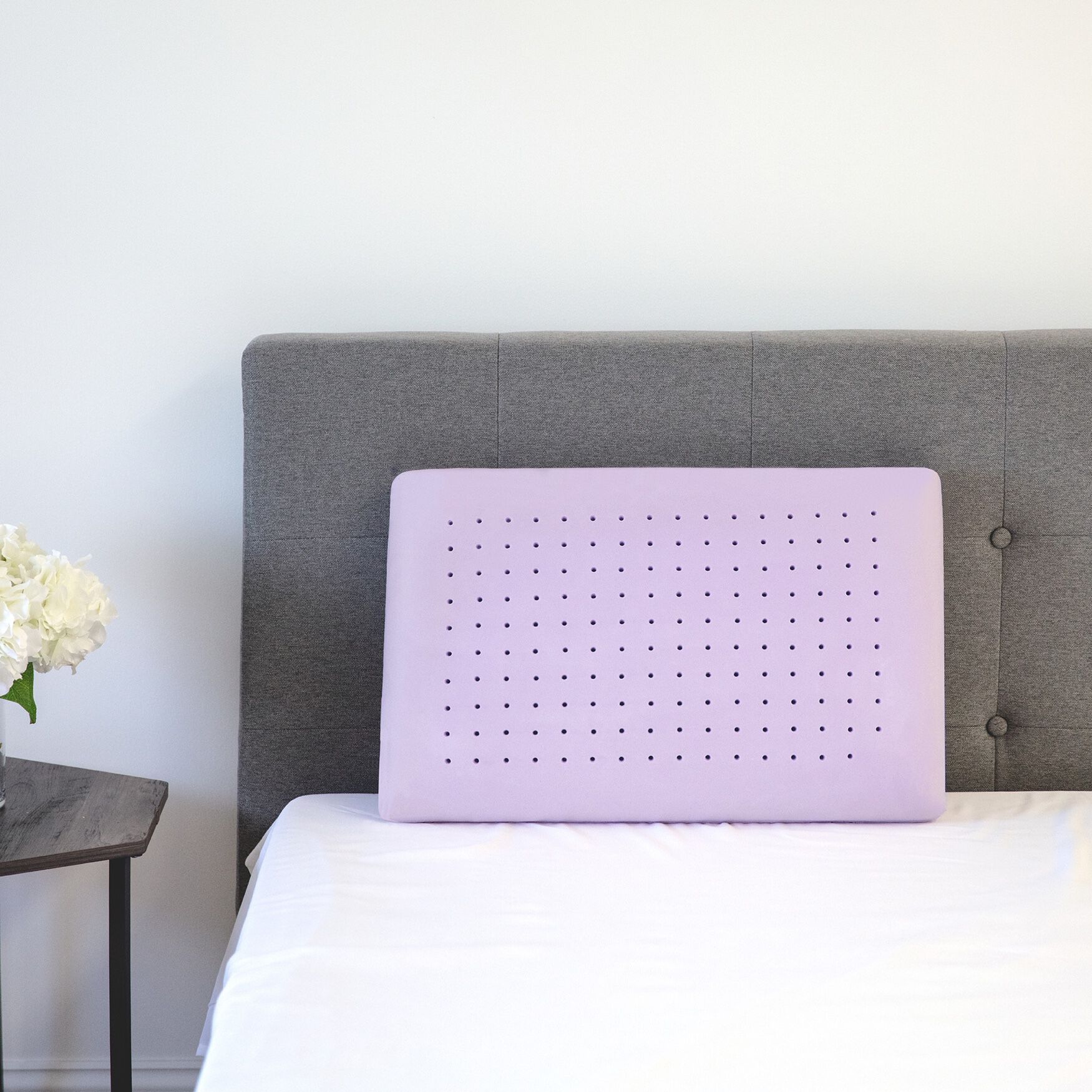 Lavender infused memory foam pillow sale