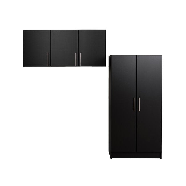 Black Elite 86 inches Storage set E - 2 pc, , on-hover image number null