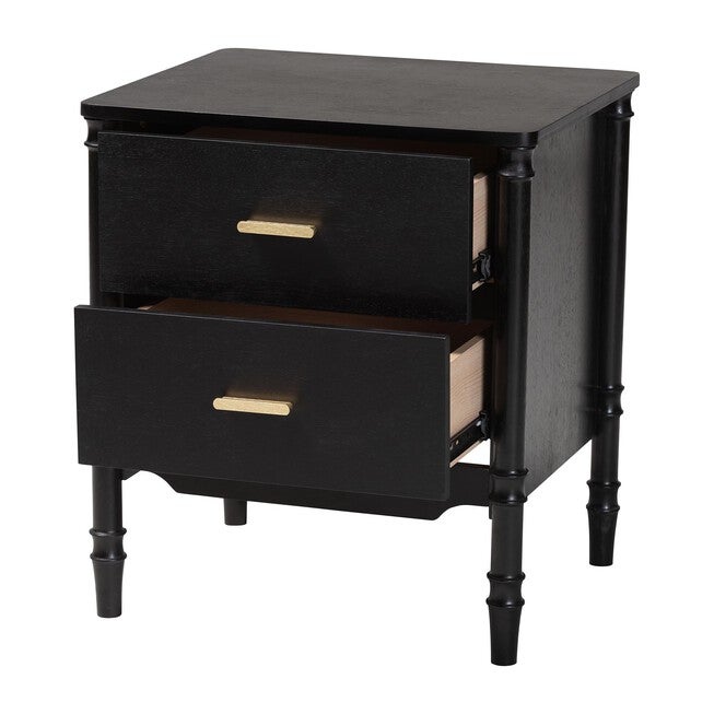 Marisela Nightstand, BLACK, alternate image number null