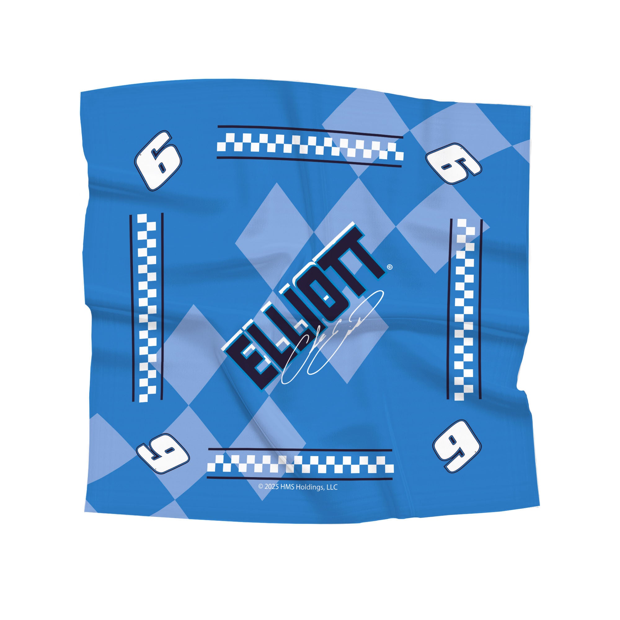 NASCAR Chase Elliot Signed Bandana 12x21 inches, MULTI, hi-res image number 0