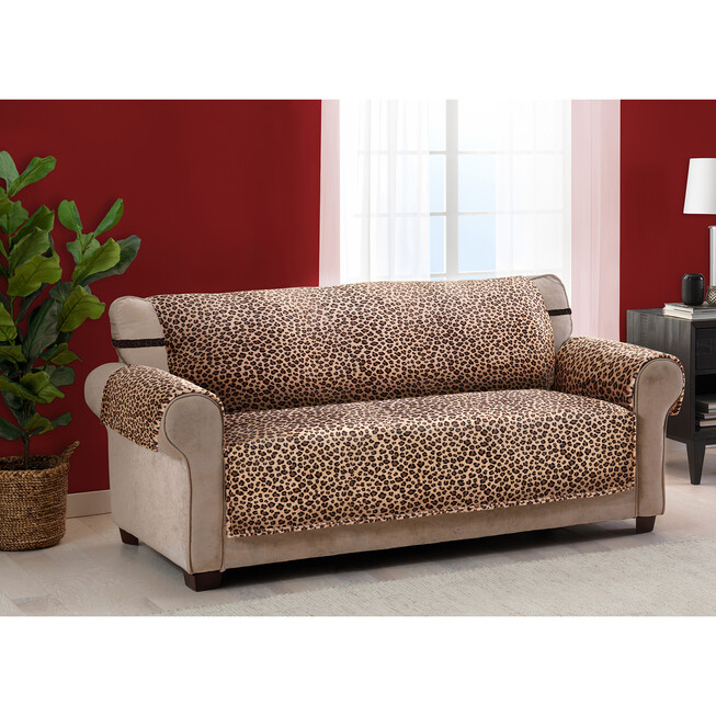 Leopard Plush Xl Sofa Furniture Er