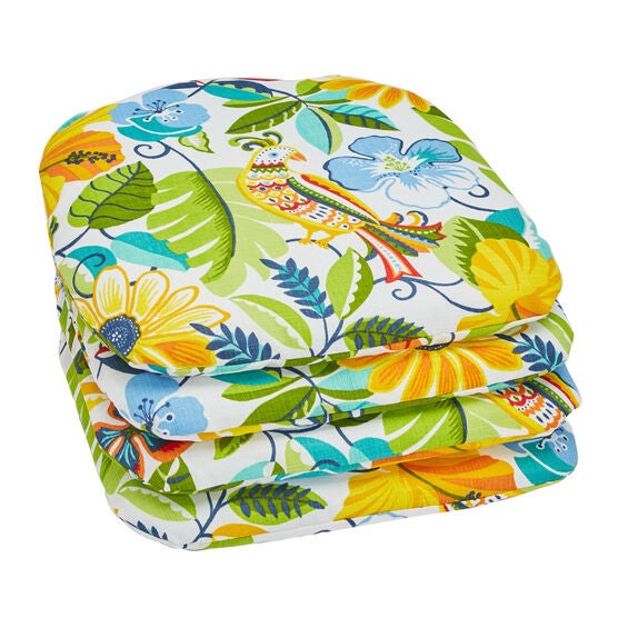 Set of 4 Stacking Chair Pads, 