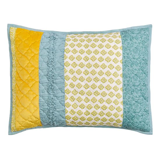 Gia Patchwork Sham, Gia Patchwork Sham,