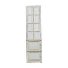 Cream Farmhouse Abstract Wood Wall Décor, , alternate image number null