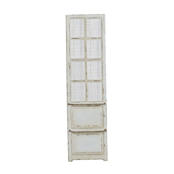 Cream Farmhouse Abstract Wood Wall Décor, , alternate image number null